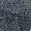 CHANEL Arabesque Tote Bag Canvas Navy CC Auth yk17405-16