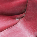 CHANEL Chain V Stitch Shoulder Bag Lamb Skin Black Gold CC Auth yk17457-11