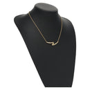 Christian Dior Necklace metal Gold Auth yk17467-1