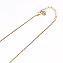 Christian Dior Necklace metal Gold Auth yk17467-7