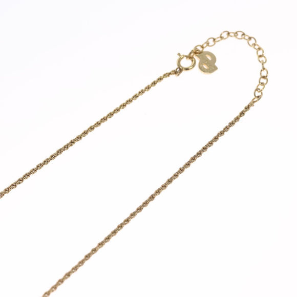 Christian Dior Necklace metal Gold Auth yk17467