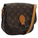LOUIS VUITTON Monogram Saint Cloud MM Shoulder Bag M51243 LV Auth yk17507-1