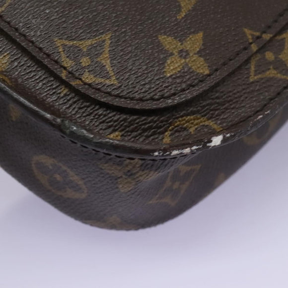 LOUIS VUITTON Monogram Saint Cloud MM Shoulder Bag M51243 LV Auth yk17507