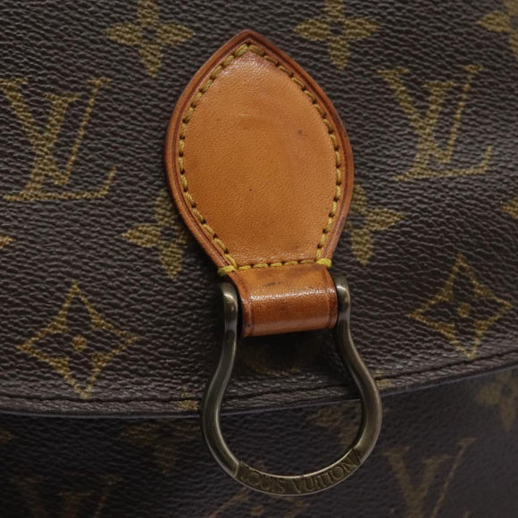 LOUIS VUITTON Monogram Saint Cloud MM Shoulder Bag M51243 LV Auth yk17507