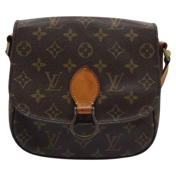 LOUIS VUITTON Monogram Saint Cloud MM Shoulder Bag M51243 LV Auth yk17507