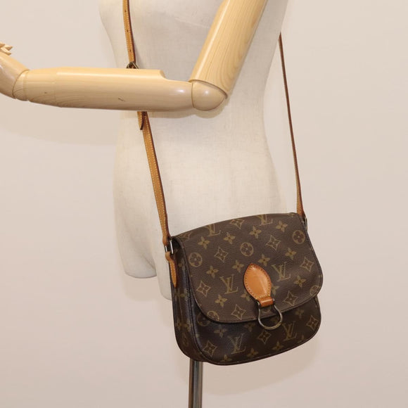 LOUIS VUITTON Monogram Saint Cloud MM Shoulder Bag M51243 LV Auth yk17507