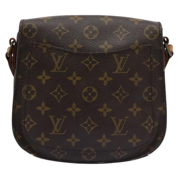 LOUIS VUITTON Monogram Saint Cloud MM Shoulder Bag M51243 LV Auth yk17507
