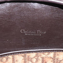 Christian Dior Trotter Canvas Shoulder Bag Brown Gold Auth yk17509-18