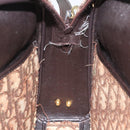 Christian Dior Trotter Canvas Shoulder Bag Brown Gold Auth yk17509-12