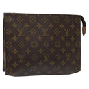 LOUIS VUITTON Monogram Poche Toilette 26 Pouch M47542 LV Auth yk17511-1