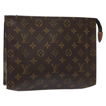 LOUIS VUITTON Monogram Poche Toilette 26 Pouch M47542 LV Auth yk17511