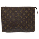 LOUIS VUITTON Monogram Poche Toilette 26 Pouch M47542 LV Auth yk17511-13