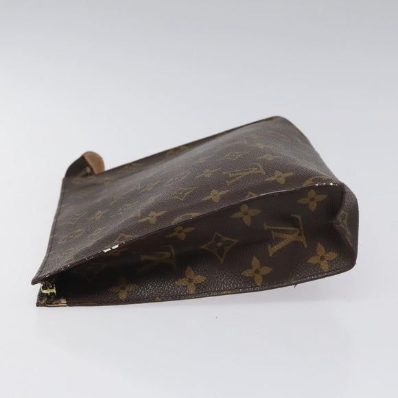 LOUIS VUITTON Monogram Poche Toilette 26 Pouch M47542 LV Auth yk17511