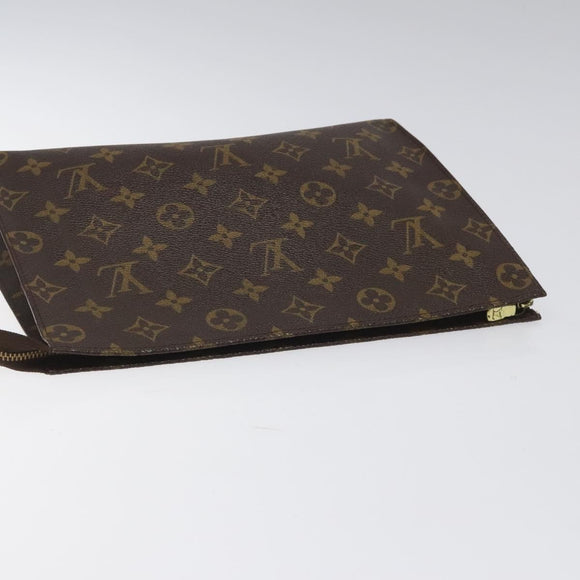 LOUIS VUITTON Monogram Poche Toilette 26 Pouch M47542 LV Auth yk17511