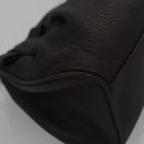 BVLGARI Hand Bag Leather Brown Auth yk17514-16