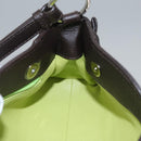 BVLGARI Hand Bag Leather Brown Auth yk17514-20