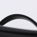 CHANEL COCO Mark Vanity Pouch Caviar Skin Black Gold CC Auth yk17517-5