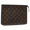 LOUIS VUITTON Monogram Poche Toilette 26 Pouch M47542 LV Auth yk17528-1