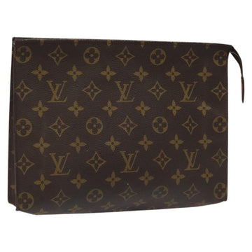 LOUIS VUITTON Monogram Poche Toilette 26 Pouch M47542 LV Auth yk17528