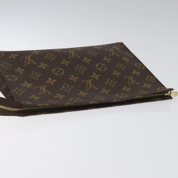LOUIS VUITTON Monogram Poche Toilette 26 Pouch M47542 LV Auth yk17528