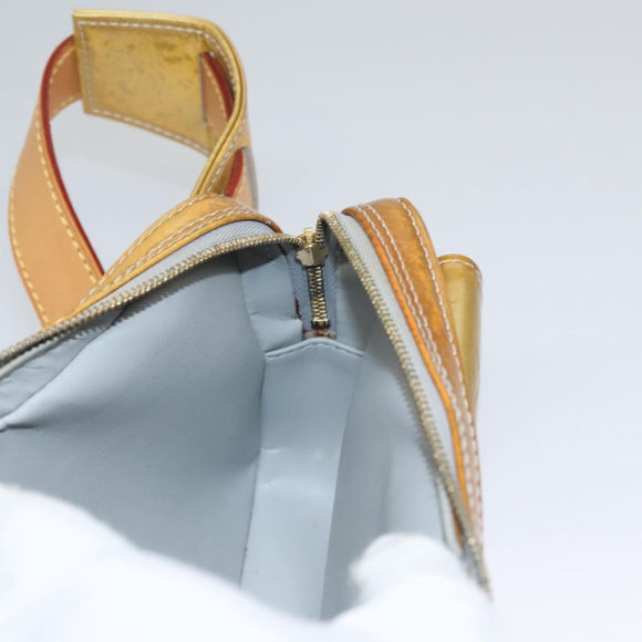 LOUIS VUITTON Monogram Vernis Fulton Waist bag Gris M91041 LV Auth yk17565