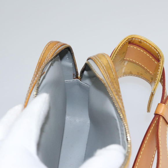 LOUIS VUITTON Monogram Vernis Fulton Waist bag Gris M91041 LV Auth yk17565