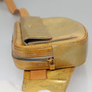 LOUIS VUITTON Monogram Vernis Fulton Waist bag Gris M91041 LV Auth yk17565-4