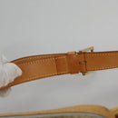 LOUIS VUITTON Monogram Vernis Fulton Waist bag Gris M91041 LV Auth yk17565-8