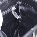 LOEWE Anagram Shoulder Bag Leather Black Silver Auth yk17569-18