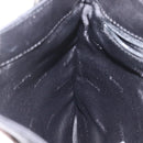 LOEWE Anagram Shoulder Bag Leather Black Silver Auth yk17569-19