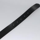 FENDI Belt Leather 39.4"" Black Auth yk17580-8