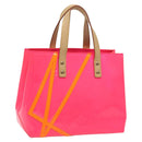LOUIS VUITTON Monogram Vernis Fluo Reade PM Hand Bag Red M91903 Auth yk17584SAV-1