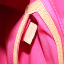 LOUIS VUITTON Monogram Vernis Fluo Reade PM Hand Bag Red M91903 Auth yk17584SAV-11