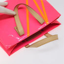 LOUIS VUITTON Monogram Vernis Fluo Reade PM Hand Bag Red M91903 Auth yk17584SAV-6