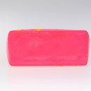 LOUIS VUITTON Monogram Vernis Fluo Reade PM Hand Bag Red M91903 Auth yk17584SAV-5