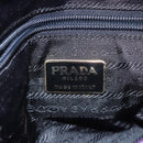 PRADA Hand Bag Nylon Purple Gold Auth yk17616-19