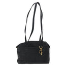 Christian Dior Canage Shoulder Bag Nylon Black Gold Auth yk17665-13