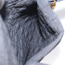 Christian Dior Canage Shoulder Bag Nylon Black Gold Auth yk17665-23