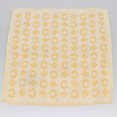 CELINE C Macadam Canvas Towel Pouch set Navy Yellow Auth yk17681-18