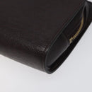 LOUIS VUITTON Taiga Baikal Clutch Bag Acajou M30186 LV Auth yk17736A-15