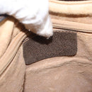 GUCCI GG Supreme Web Sherry Line Shoulder Bag PVC Beige 10 01 3840 Auth yk17755-16