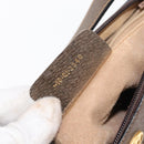 GUCCI GG Supreme Web Sherry Line Shoulder Bag PVC Beige 10 01 3840 Auth yk17755-22