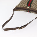 GUCCI GG Supreme Web Sherry Line Shoulder Bag PVC Beige 10 01 3840 Auth yk17755-7