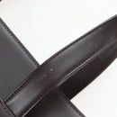 BURBERRY Hand Bag Leather Brown Auth yk17756-20