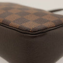 LOUIS VUITTON Damier Ebene Trousse Makeup Pouch N51982 LV Auth yk17788AM-15