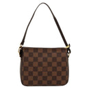 LOUIS VUITTON Damier Ebene Trousse Makeup Pouch N51982 LV Auth yk17788AM-13