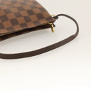 LOUIS VUITTON Damier Ebene Trousse Makeup Pouch N51982 LV Auth yk17788AM-7