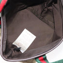 GUCCI GG Canvas Web Sherry Line Hand Bag Beige Silver 284728 Auth yk17820-10