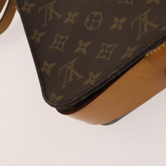 LOUIS VUITTON Monogram Cartouchiere MM Shoulder Bag M51253 LV Auth yk17825