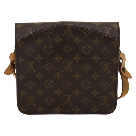 LOUIS VUITTON Monogram Cartouchiere MM Shoulder Bag M51253 LV Auth yk17825